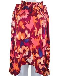 Haptics by Holly Hansen Stunning Floral Business Work Casual Women's Blouse 2X